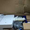 MEJE #MJ-MZE014P- In-Wall Toilet Tank Carrier with Dual-Flush Actuator Plate, White (Compitable with #MZE014P Wall-Hung Smart Toilet to work as A Intelligent Toilet Combo)