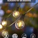 XMCOSY+ Smart Outdoor String Lights, 150Ft G40 Globe Patio Lights with 75 LED Bulbs, WiFi & APP Control, Work with Alexa, Extendable Waterproof Dimmable LED String Lights for Outside, Porch, Cafe