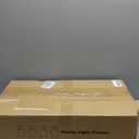 Vanity Lights for Bathroom, 4-Light Brushed Gold Bathroom Vanity Light Over Mirror with Milky White Glass Shades, Modern Bathroom Light Fixtures for Living Room Hallway Cabinet (Bulbs Not Included)