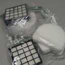 Leemone AZ4002 Replacement Accessories for Shark AZ4000 AZ4000C AZ4002 AZ4002W POWERDETECT Upright Vacuum Cleaner, 2 Post-Motor Filters, 4 Foam & Felt Filters, 10 Pack