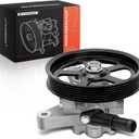 A-Premium Bomba de direccin asistida con polea compatible con Honda Odyssey 2005-2010, Pilot 2005-2008 y Acura MDX 2007-2013, V6 3.5L 3.7L, repuesto # 56110RGL305, 56110RGLA01