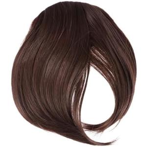 NOLITOY Fashion Clip In Synthetic Fringe Bangs for Women Comfortable One Piece Hair Extensions for Daily Wear Parties Cosplay More