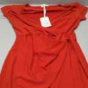 GRACE KARIN Work Dresses for Women 2026 Short Sleeve Sheath Business Midi Dress Wrap Bodycon Office Cocktail Outfits (Red, M)