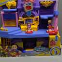 Fisher-Price Imaginext DC Super Friends Preschool Toy Batgirl Hero Hideout Playset with 2 Figures & 5 Accessories for Kids Ages 3+ Years