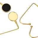 RORPOIR 4pcs Mantel Hooks for Christmas Stockings Versatile Hangers for Fireplace and Home for Handbags Keys and Items