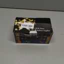 Quntis Star Christmas Window Lights, 76 LEDs 9 Stars Curtain Lights Battery Operated with Timer, 8 Mode Xmas Hanging Window Decorations Lights Indoor Backdrop for Bedroom Wall, Warm White