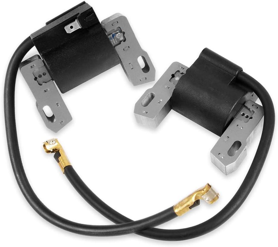 RANSOTO 592846 Ignition Coil Pack Compatible with 401000 405000 407000, Intek V-Twin 18-22HP Engine, Replaces 799651 691060 401577, 2Pcs