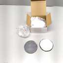 Patelai 6 Pcs Sublimation Slate Blank Coasters, 3.55 Inch Slate Coasters, Personalized Heat Thermal Transfer DIY Sublimation Blanks for House Warming Gifts Office Bar Table Custom (Round)