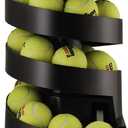Sports Tutor Tennis Twist Ball Machine - for Beginners - Battery Powered. Adjustable Toss. Made in USA by #1 Tennis Machine Company
