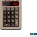 8Bitdo 18 Key Retro Mechanical Numpad, Supports PC & Standard Calculator Mode, Hot-swappable, PC Calculator Shortcut Button, Bluetooth/2.4G/Wired for Windows and Android - C64 Edition