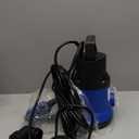Sump Pump With Float Switch Sump Pump Submersible Clean/Dirty Water Pump Portable Utility Pump 1/2HP 1850 GPH with 33ft Cord for Swimming Pool Garden Basement Tub Pond Draining