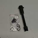 Premium Trailer Hitch Pin Lock for Class III/IV 2.5, 3 Inch Receiver - 5/8 Diameter 4 Length, Anti Theft Hitches Accessories, Anti Rattle Tongue Locking for Truck, Boat, RV Trailers (Black, 4 Inch)