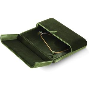 Necklace Gift Box for Women, Resilient Velvet Large Necklace Display Case