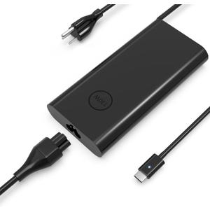 130W USB Type C Laptop Charger Compatible with Dell Precision 3480 3490 3580 3591 3590 5680 5690 3581 Mobile Workstation AI PC Pro Max 16 MB16250 MC16250 XPS 16 9640 2in1 Computer Power Adapter