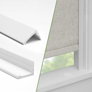 Stretchable Light Blocking Strips for Window Shades and Blinds(White, 26", 2PCS)