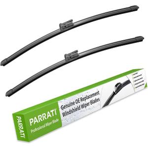 PARRATI 24 Inch & 20 inch of High Performance Premium All-Season Automotive Replacement Front Windshield Wiper Blades for Audi A4 A5 A7 Volvo S90 V90,Easy DIY Install(Set of 2)