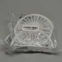 3 Pack 7" Napkin Holder - Fan Design 12 Pieces / White
