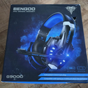Pro Gaming Over Head Headset Bengoo G9000, Open box, Blue and Black