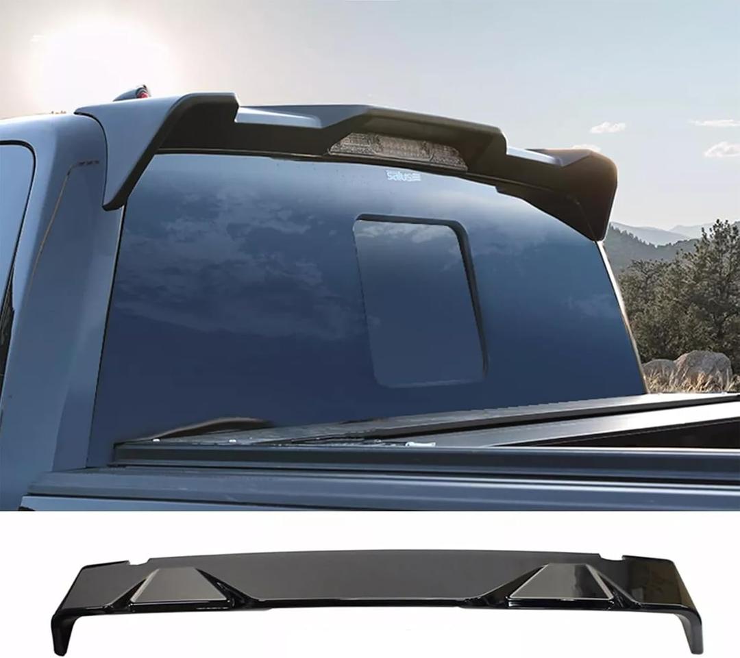 MUTUSAISI Rear Window Roof Spoiler Lip Wing ABS All Cab & Bed Size Style Fit for Compatible with Ford F150 F-150 Raptor 2015-2020 Accessories