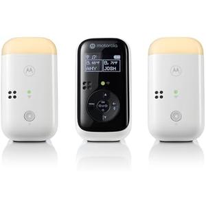 Motorola Nursery PIP15 Audio Baby Monitor, Dual Room HD Infant Monitor with Nightlight, 1500 Ft. Range, Two-Way Talk, Includes Parent Unit, 2 Monitors