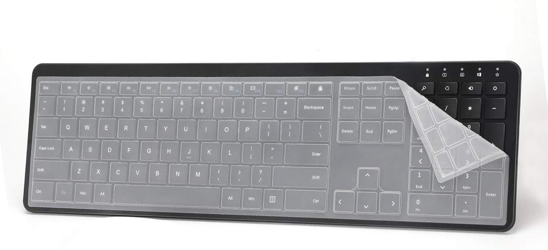Keyboard Cover for Seenda Full Size Keyboard and Mouse WGJP-038: B07SQP1GHC, B07L2LS9SK, B07FRDBYNM (Keyboard Cover Only)