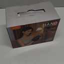 pryfey Hand Massager, 9 Modes 9 Intensities Hand Massage, Cordless Hand Massager for Arthritis and Carpal Tunnel, Gift for Men Women Parents Relaxation at Office,Black