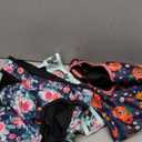 Paw Legend Washable Reusable Female Dog Period Diapers for Heat Doggie Puppy Diapers for Female Dogs (3 Pack, X-Large) (Dark Flower)