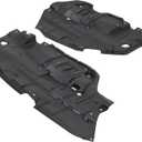 ALMULOO Engine Splash Shield Compatible with 2012 2013 2014 Toyota Camry Set of 2 Driver & Passenger Side Under Cover Guards Replacement for 5144206140 5144106150 TO1228178 TO1228177