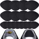 8Pair Shoe Patches for Holes, Self-Adhesive Shoes Heel Repair, Hole Repair for Sneaker, Leather Shoes, High Heels (Black)