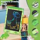 4 x LCD Writing Tablet for Kids, 8.5 Inch, Dinosaur