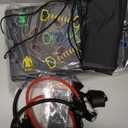 MQRW Push Up Board,Home Gym,Portable Exercise Equipment,Pilates Bar & Black