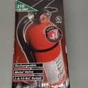 Kidde Pro 210 2A:10-B:C Fire Extinguisher, Rechargeable, Multi-Purpose for Home & Office, 4 lbs., Mounting Bracket Included , Red