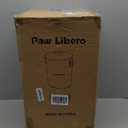 35 Lbs Stainless Steel Dog Food Storage Container with Airtight Wooden Lid & Ceramic Bone Handle, Large Metal Dog Food Bin, Pet Treat Jars for Dogs & Cats, Keep Fresh, Easy to Clean