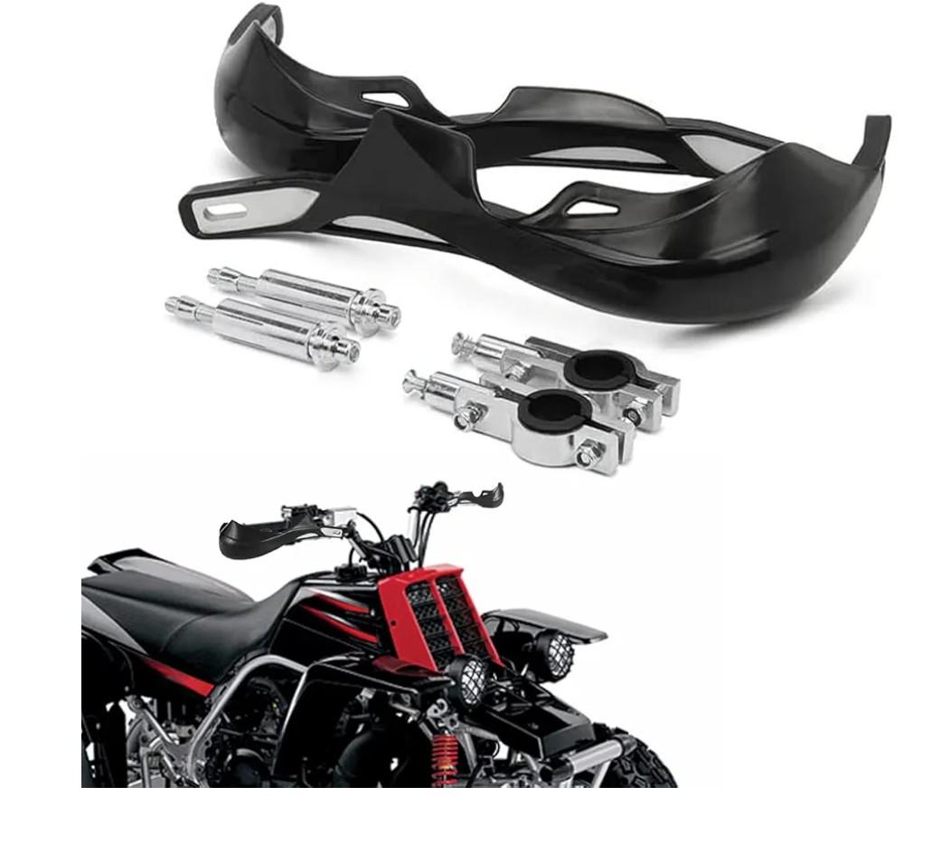 AnXin 22mm 7/8” Handlebar Hand Guards Handguards Universal for HAWK 250 SSR Apollo TAO TAO SDG Coolster KAYO Thumpstar Off Road Dirt Pit Bike ATV Quad Enduro Motocross Black