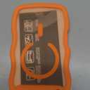 Meifigno Designed for iPhone 17 Pro Max Case 6.9", [Glitter Card & Wrist Strap] [Compatible with MagSafe] [2X HD Screen Protectors] Surround Raised Lens Protection for 17 ProMax Case, Cosmic Orange