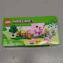 LEGO Minecraft The Baby Pig House Toy Figures and Playset - Building Minecraft Toy for Kids, Boys and Girls, Ages 7+ - Gift for Birthdays - with 2 Minifigures for Pretend Play - 21268