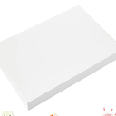 100 Sheets Arts Craft Paper for Drawing 12” x 17” White Construction Paper for Coloring, Creating, School Art Project Supplies, Standard Weight