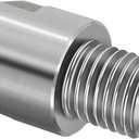 Lathe Spindle Adapter Hard Steel Material Lathe Headstock Spindle Adapter Converts 3/4 Inch x 16TPI to 1 Inch x 8TPI for Woodworking Lathe