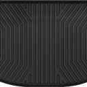 OEDRO Cargo Mat Fit for 2015-2025 Ford Edge, TPE Custom Fit All Weather Protection Edge Cargo Trunk Liner, Black