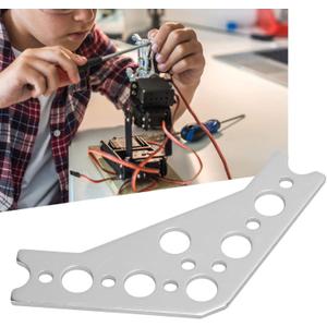 10 Pcs Gusset, 120 Degree Bracket, 7005 Aluminum Robotic Connection Gusset Bracket Corner Brace Board Join Structural Components Robotics Connector Bracing Boards aluminum bracket for TETRIX PRIME