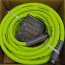Flexzilla Garden Hose 5/8 in. x 50 ft., Lightweight All-Weather Water Hose, Durable and Flexible, Leak-Free Connections (Chartreuse)