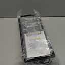 EUDELE Adhesive Shower Caddy, 5 Pack Rustproof Stainless Steel Bath Organizers With Large Capacity, No Drilling Shelves for Bathroom Storage & Home Decor (XL size, Black)