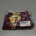 Hybrid & Company Women's Ultra Stretch Perfectly Shaping Mid Rise Skinny Bermuda Shorts with Pockets (Red, M)