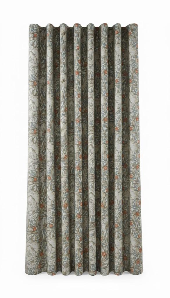 Blackout Linen Curtains, 100% Blackout Drapes Textured Blackout Curtains with White Thermal Insulated Liner, Grommet Top Curtains Living Room (2 Panels, 42 x 84 Inch, Natural)