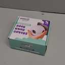 Child Safety Door Knob Cover (4 Pack) Hard-to-Remove Dual-Lock Door Handle Covers for Kids - Reusable Baby Proof Door Knob Locks - Installs Easily, No Tools Needed (White)