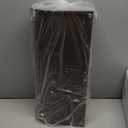 Brown Mailboxe for Outside, RAINHOL Post Mount Mailbox, Galvanized Steel Medium Capacity Mail Boxes, 19 x 8.7 x 6.7 Inches