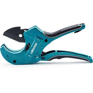 Libraton PVC Pipe Cutter 2-1/2", Large PVC Cutter, Improved Blade for Heavy-duty, Plastic Pipe Cutter for Cutting PVC Pipe, PEX Pipe, Plastic Pipes (Improved Version)