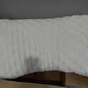 Cooling Side Sleeper Pillow for Neck and Shoulder Pain, Luxury Shredded Memory Foam Curved Bed Pillows for Sleeping Set of 1- Adjustable Standard Size- Washable Cover Crescent White