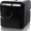 Fidget Spinner Toys Cube Adults, Easter Basket Stuffers for Teens Metal EDC Cool Desk Gadgets Office Toys Small Anxiety Figette Sensory Toy, ADHD Tool Fingears Figet Stress Valentine Gift for Boys (Black)