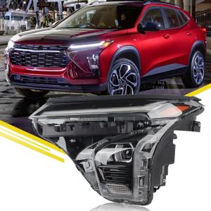 Projector Headlight Assembly Compatible with 2024 2025 Chevrolet Trax w/LED DRL Headlamp Left Driver Side LH 42876952